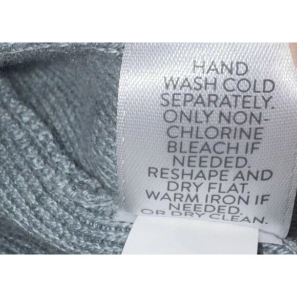 J Jill Women’s Green Open Front Long Sleeve Cardigan Sweater Sz Petite M Pockets - Picture 7 of 9